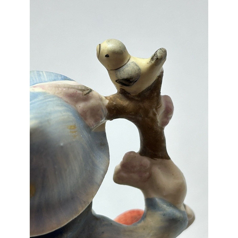 Vintage Sphinx Japan Ceramic Handpainted Little‎ Boy In A Tree Figurine - Picture 11 of 15